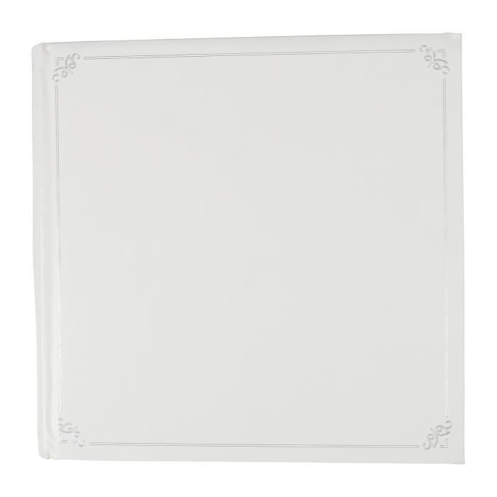 OSTARIA Album photos carré - Motifs Louison - 500 Vues - Blanc