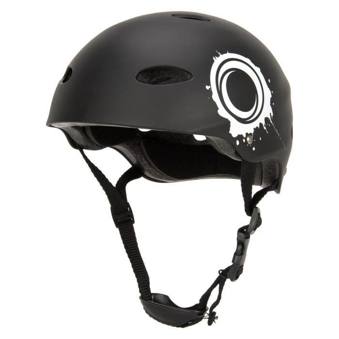 OSPREY Casque de skateboard - Mixte - Noir