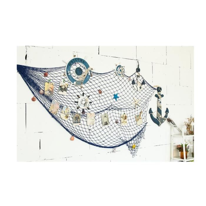 Filet Pêche Décoration Marine 150X200cm - Achat / Vente ...