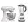 KITCHENAID Robot pâtissier Classic 5K45SSEWH - 4,3