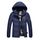 Hiver à Capuche Doudoune Homme Duvet de Canard Mar