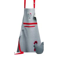 TABLIER DE CUISINE LES ATELIERS DU LINGE Tablier Georgette - 80 x 85 TABLIER DE CUISINE LES ATELIERS DU LINGE Tablier Georgette - 80 x 85