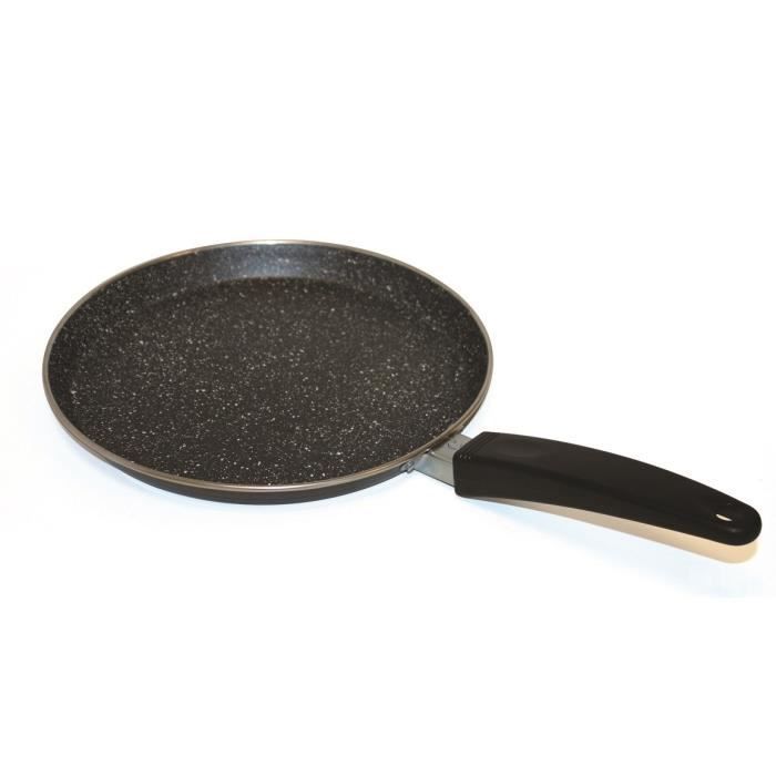 BEKA Crêpière Kitchen Roc - Ø 24 cm - Noir - Tous feux dont induction