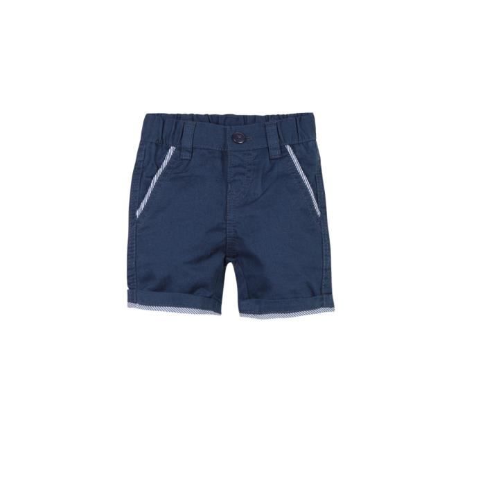 Z Bermuda Bleu marine en Twill Bébé Garçon
