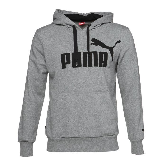 PUMA Terry Sweat à capuche Homme - Gris