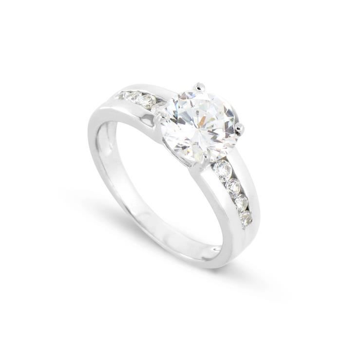 TOUS MES BIJOUX Solitaire Argent 925° Oxydes