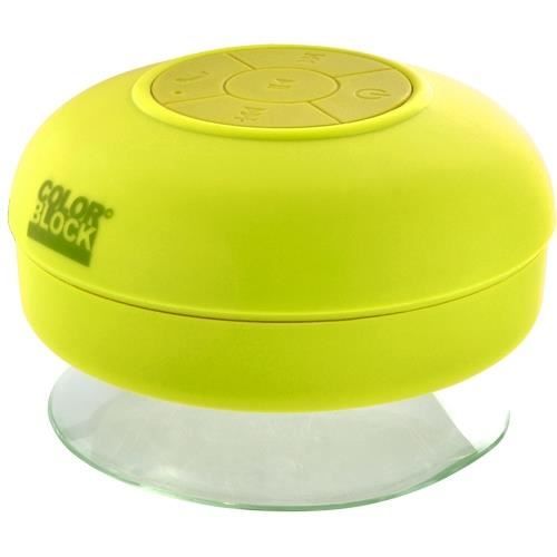 COLORBLOCK Enceinte Bluetooth étanche - Jaune