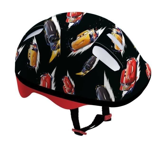 DISNEY CARS Set de protections avec casque et sac en PVC pour enfant