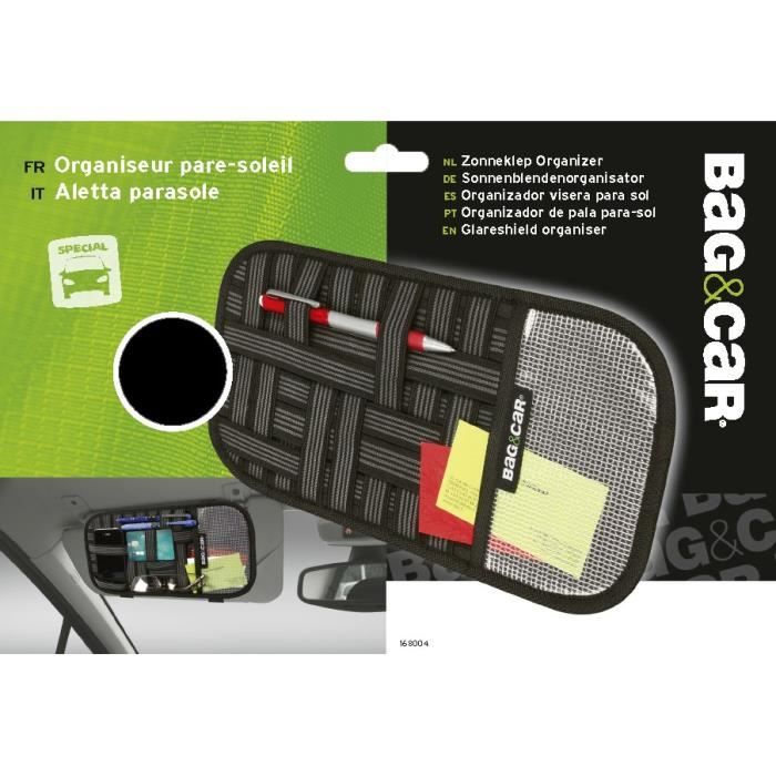 BAG&CAR Organiseur de pare-soleil