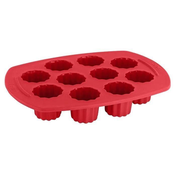 TEFAL J4092013 PROFLEX Moule à 10 cannelés