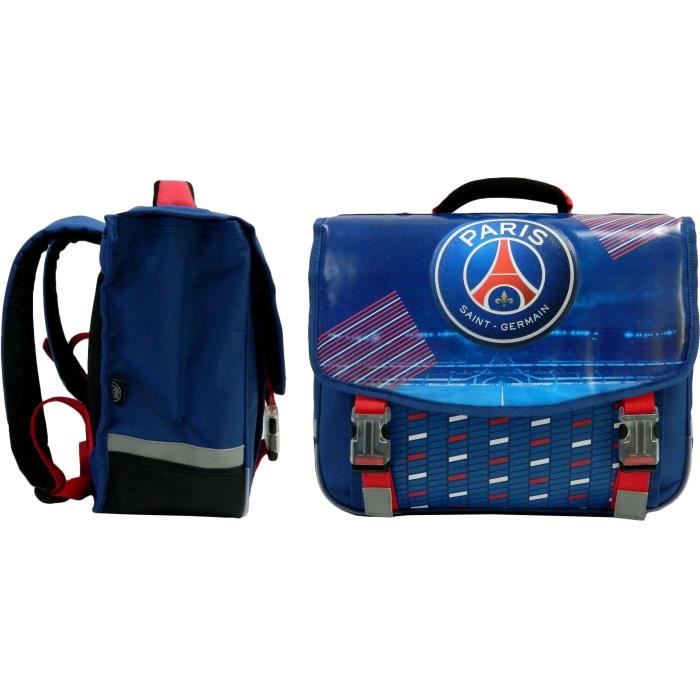 PARIS SG Cartable 41Cm 2 Compartiments + 1 Poche