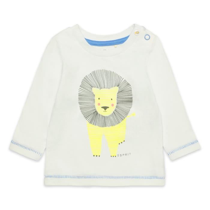 ESPRIT T-Shirt Blanc Bébé Garçon