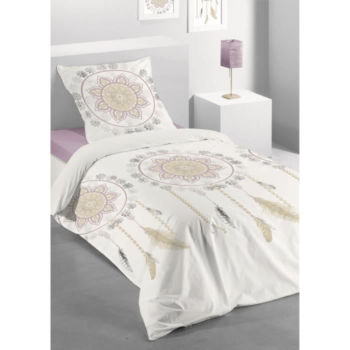 LES ATELIERS DU LINGE Parure de couette coton Dream - 140x200 cm