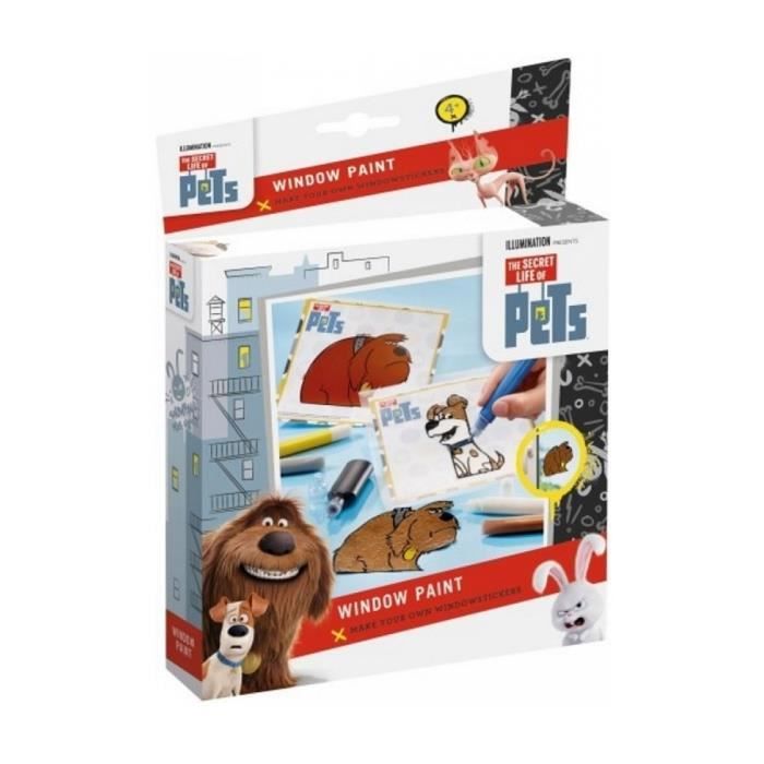 COMME DES BêTES Kit Créatif Peinture Vitres