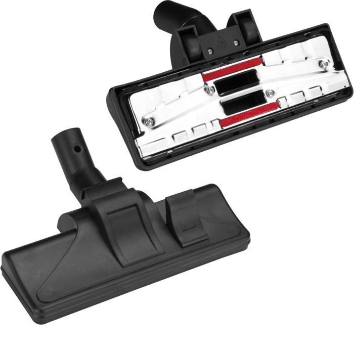 WPRO BRU004 Brosse classique diam 32mm Double articulation - pédale - Roulettes toutes surfaces (Philips)