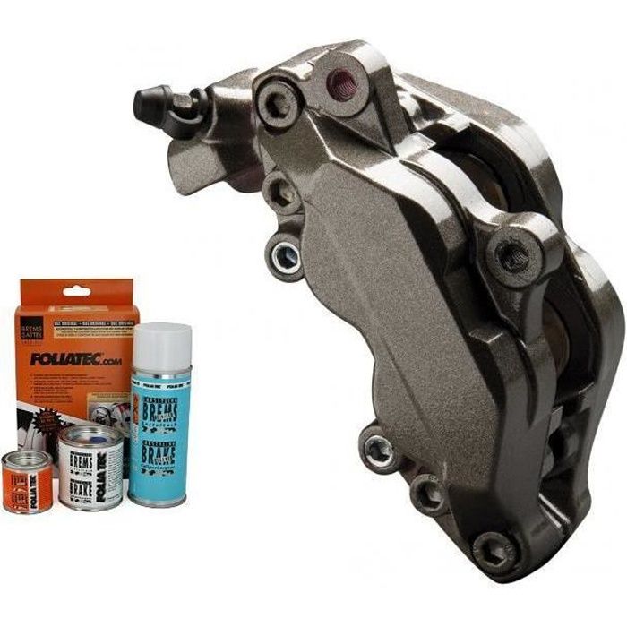 Kit Peinture Etrier Frein Gris Foliatec Auto Moto Achat Vente