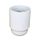 TIBELEC Douille E27 - Blanc lisse