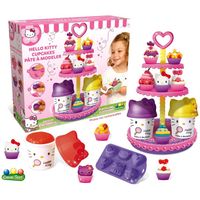 JEU DE PÂTE À MODELER HELLO KITTY Cupcakes - Pâte à Modeler JEU DE PÂTE À MODELER HELLO KITTY Cupcakes - Pâte à Modeler