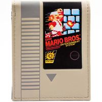 PORTEFEUILLE Nintendo Super Mario Bros Rétro Nda Cartouche Gris PORTEFEUILLE Nintendo Super Mario Bros Rétro Nda Cartouche Gris