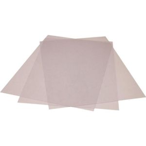 Couverture PVC Transparent 180 Microns Pergamy - Pour Reliure De Documents Et Présentations