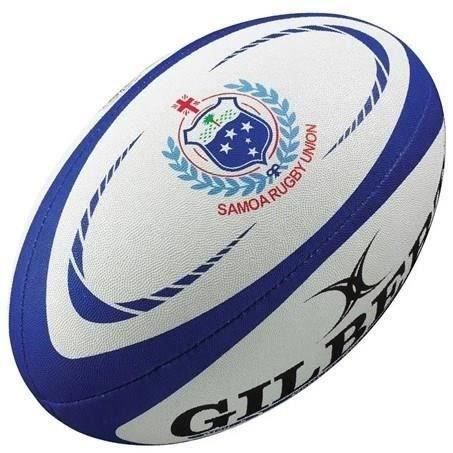 GILBERT Ballon de rugby REPLICA Samoa Taille 5