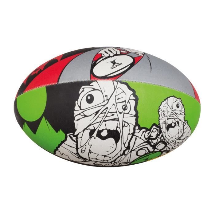 GILBERT Ballon de Rugby Monsters RGB