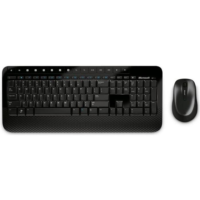 Microsoft Clavier sans fil Desktop 2000 Noir