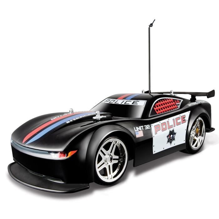 Maisto Tech Voiture de police télécommandée rc express lane orange