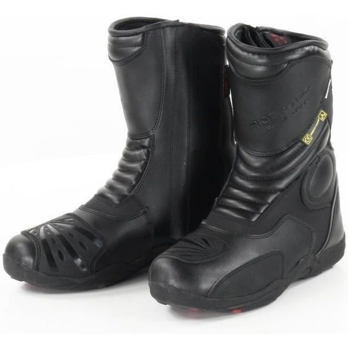 Bottes Moto Noir RIDER-TEC homologuées
