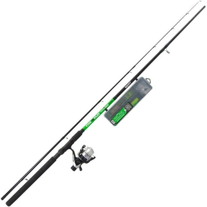 SERT Ensemble Canne Feeder Kit Fish'n Play Fitfeeder 2703 + 301RD + Box