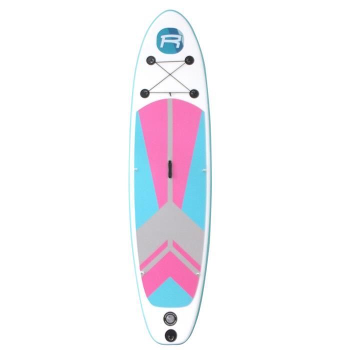 ROHE Paddle Gonflable Indiana Pink - 297x76x10cm - Sans accessoire