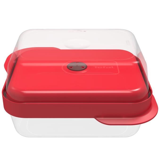TEFAL MASTER SEAL Set de 2 boîtes rectangulaires K2198214 - 1 L