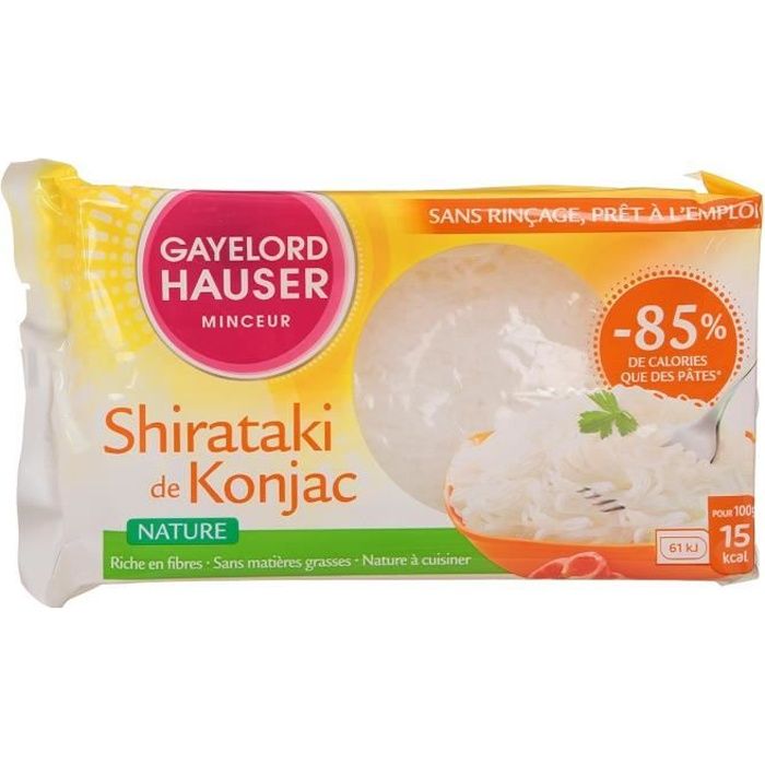 Shirataki Konjac Sans Rincage - 160 g