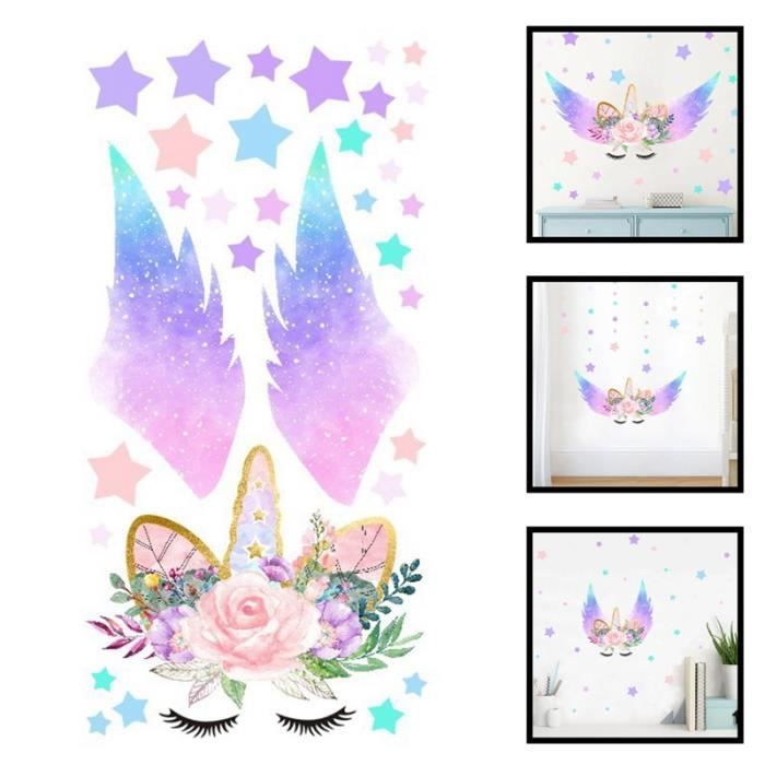 Decoration chambre licorne - Achat / Vente pas cher