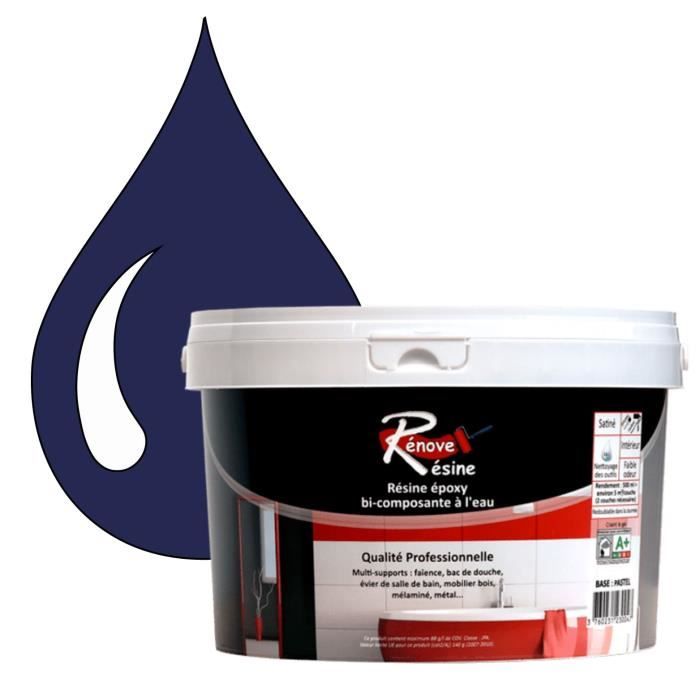 Peinture Résine 05l Multisupport Ral 5022 Bleu Nocturne