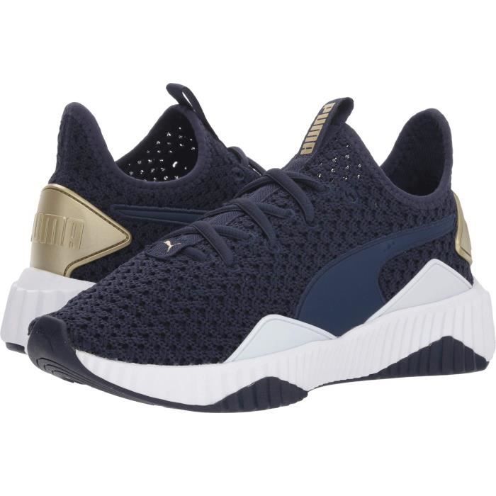puma defy femme noir et or puma defy femme noir et or