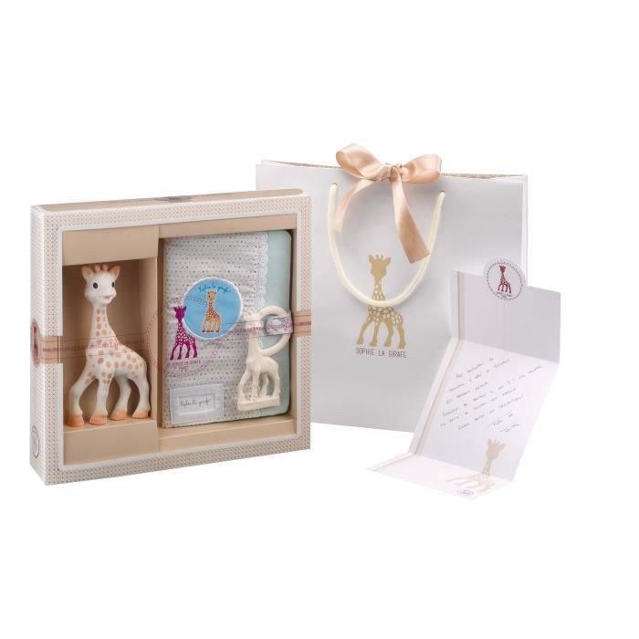 SOPHIE LA GIRAFE Coffret Naissance Création Elégance 2