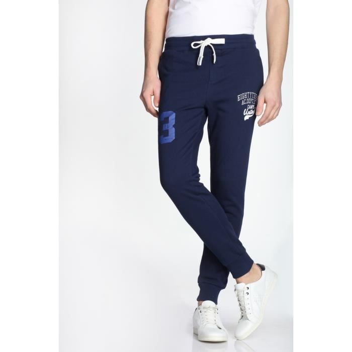 CAMPS Pantalon Molleton Jogging - Homme - Bleu marine