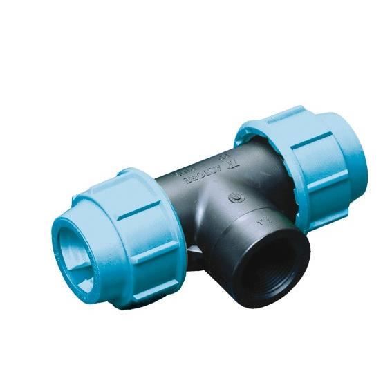 DIPRA Raccord plastique en T - 20-20-F15 / 21