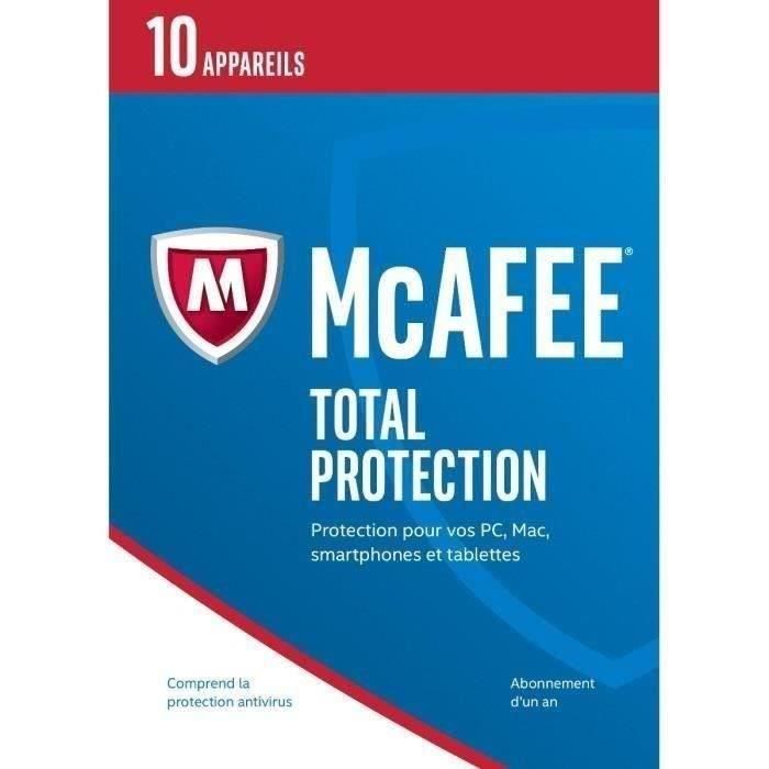 McAfee® Total Protection 10 appareils