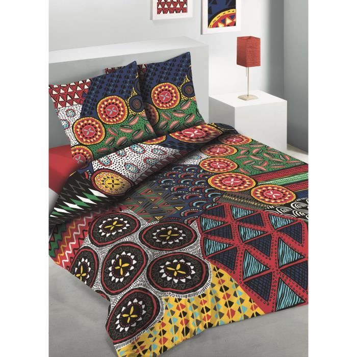 LES ATELIERS DU LINGE Parure de couette coton Togo - 240x260 cm