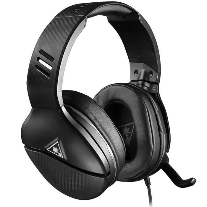 Turtle Beach - Casque Gamer - Recon 200 Noir (compatible PS4 / Xbox / Switch / PC / Mobile) - TBS-3200-02