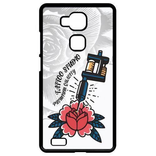 coque huawei ascend mate 7 tattoo studio fond blan