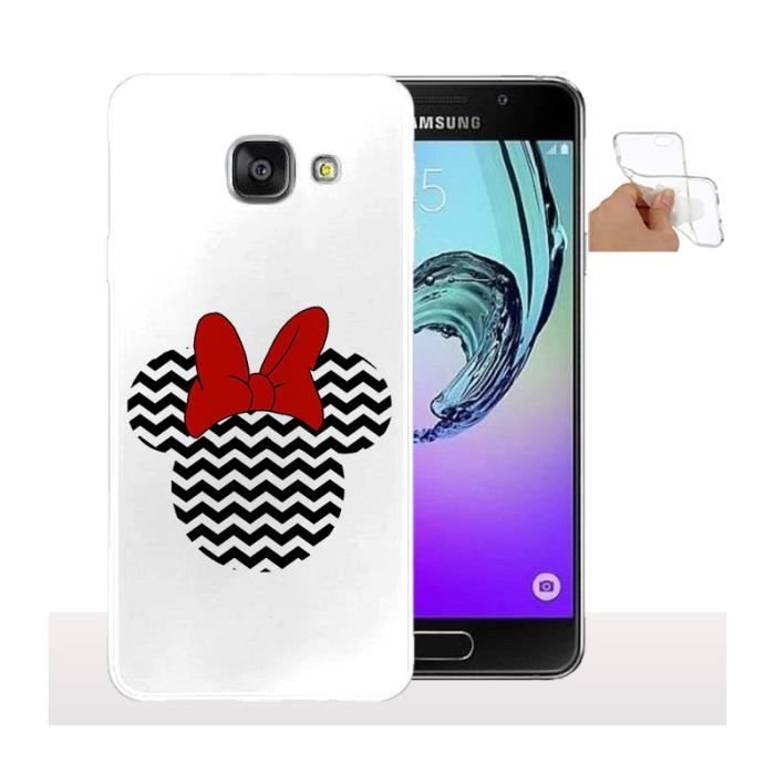 coque samsung a5 2016 silicone rouge