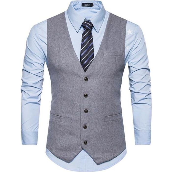 Veste costume homme sans manche clearance