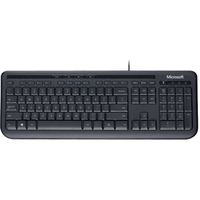 CLAVIER D'ORDINATEUR Microsoft Clavier Wired Keyboard 600 Noir CLAVIER D'ORDINATEUR Microsoft Clavier Wired Keyboard 600 Noir