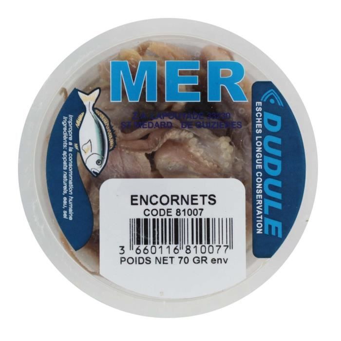 APPATS NATURELS CONSERVES DUDULE ENCORNETS NATURELS - 70G