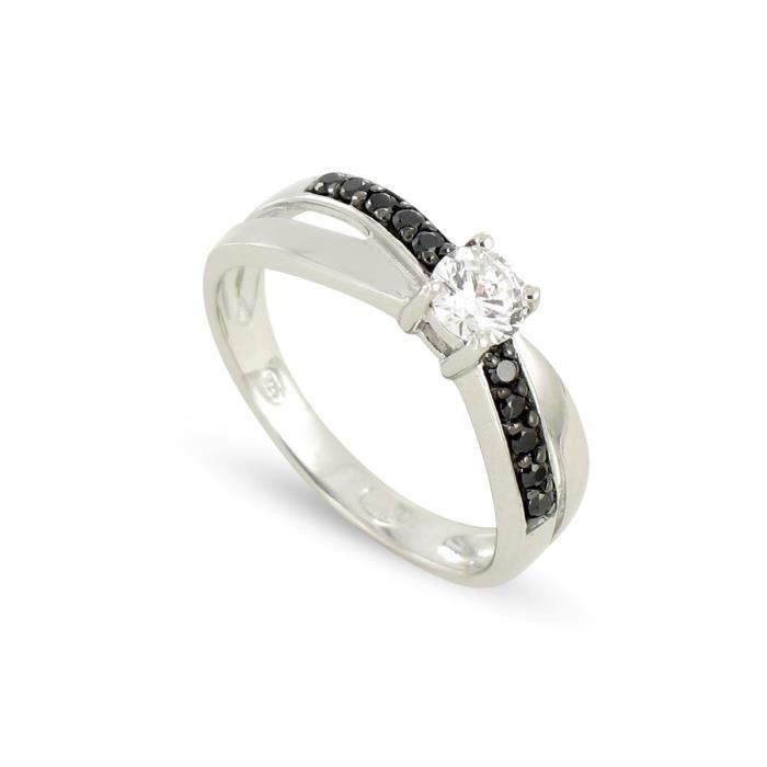 TOUS MES BIJOUX Solitaire Argent 925° Oxydes