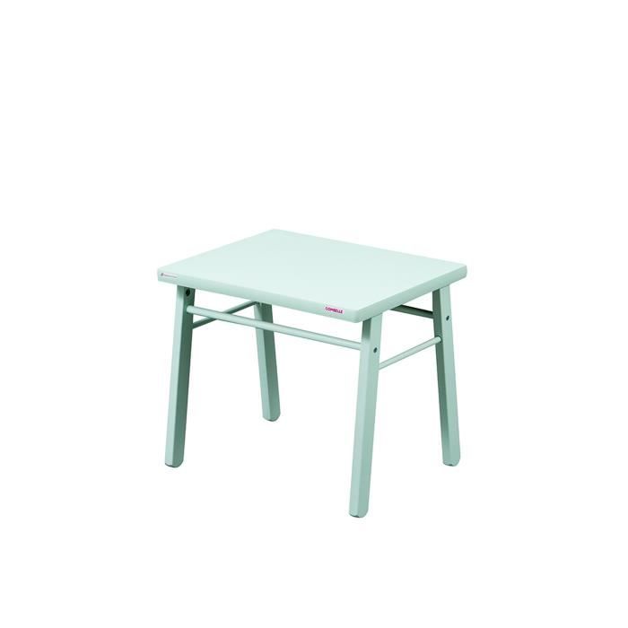 COMBELLE Table enfant laque vert mint