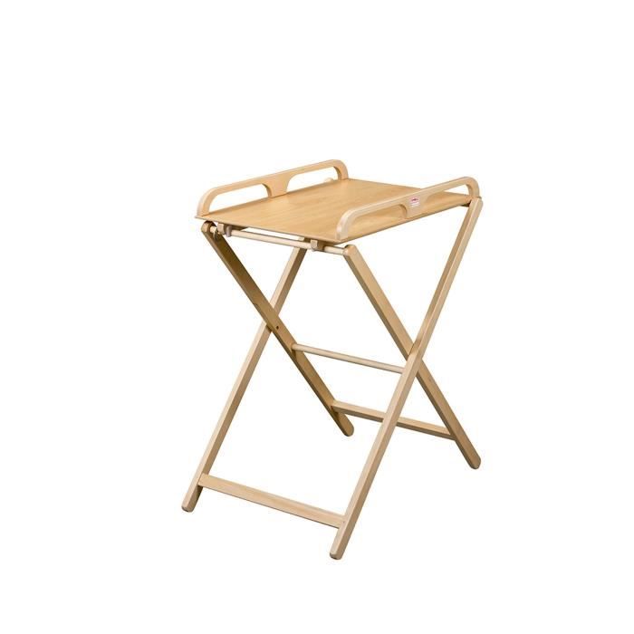 COMBELLE Table à langer JADE Pliante vernis naturel